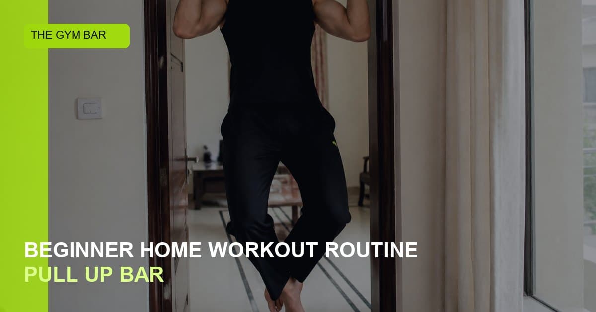 Beginner Home Workout Routine with a Pull Up Bar (4 Weeks)