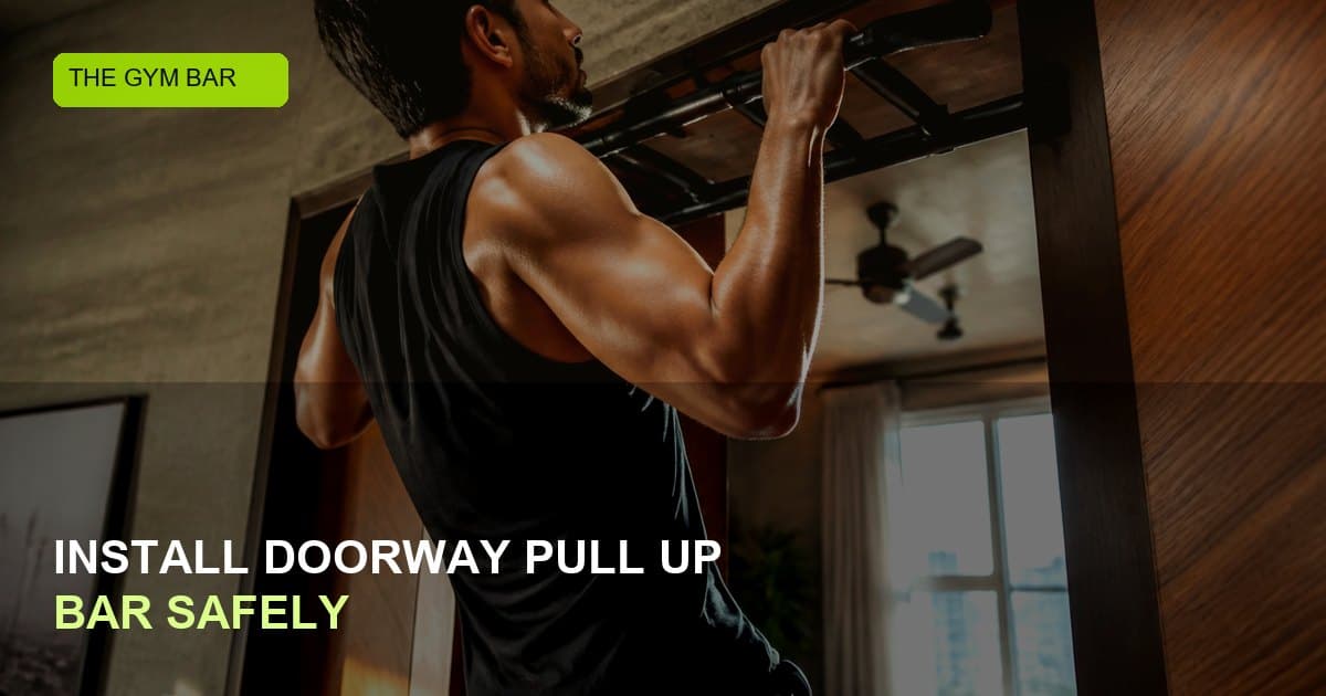 How to Install a Doorway Pull Up Bar Safely (No-Drill Guide)